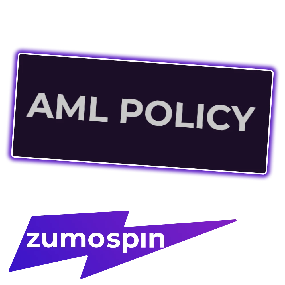 Zumospin is tegen het witwassen van geld en alle illegale activiteiten.